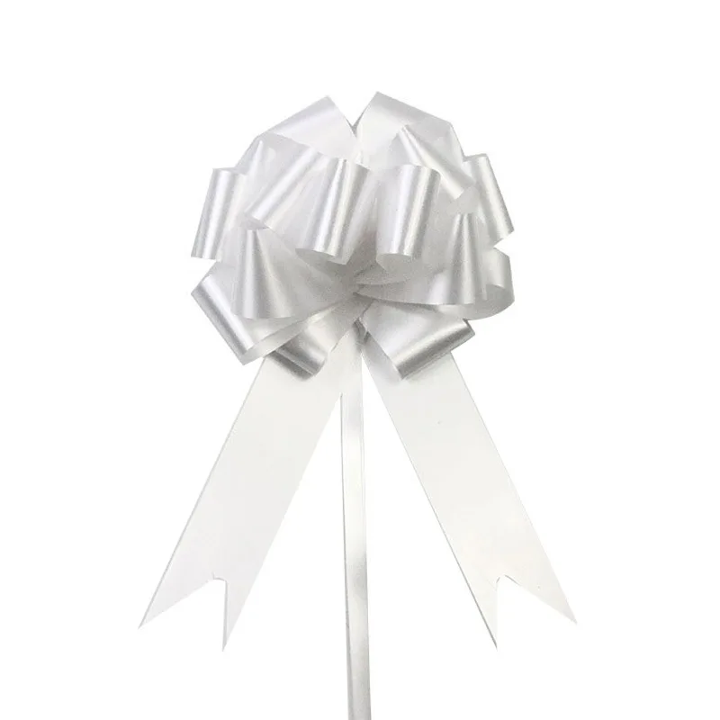 30 stuks kerstslinger bloemlint bruiloft geschenkdoos verpakking lint stereoscopische bolvormige hand getrokken bloem: Deep Sapphire