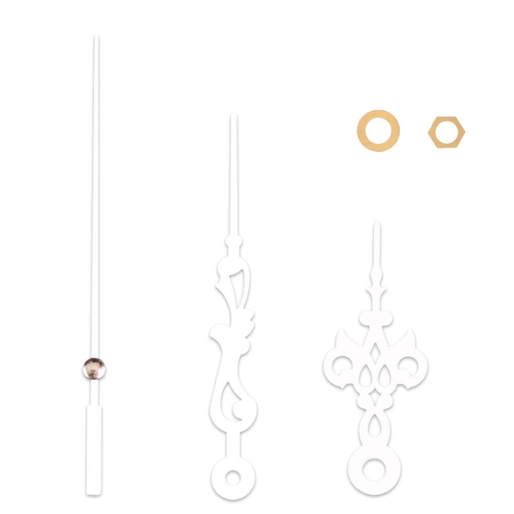 Diy klocka rörelse mekanism guld händer delar händer diy ersätta reparation väggklocka delar kit