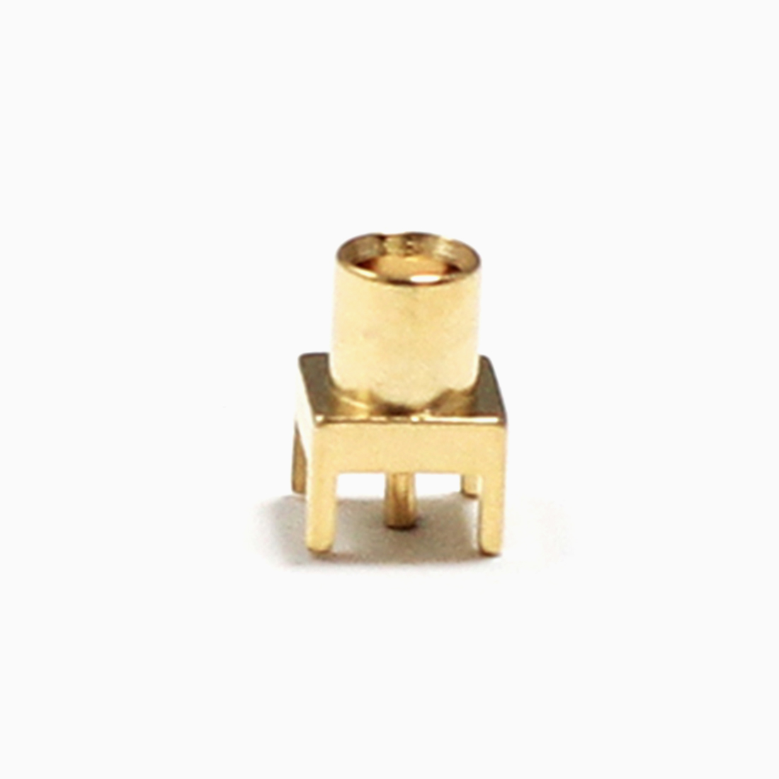 1pc MCX Weiblichen Jack RF koax Konverter Stecker PCB Montage Lot Post Gerade Vergoldet NEUE