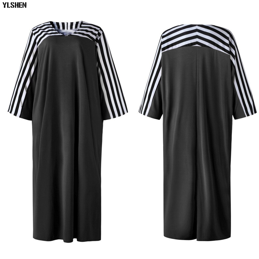 Vestidos africanos de talla grande para mujer Dashiki, ropa africana a rayas Bazin Riche Boubou Africain