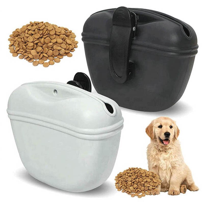 Cangurera de silicona multiusos para perros y gatos, bolsa de almacenamiento de alimentación, suministros de entrenamiento, entrenador, 1 Uds.