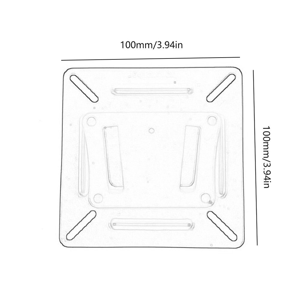 Small LCD cradle 14-32 inch TV bracket Universal wall mount TV cradle Suitable for home and business occasions