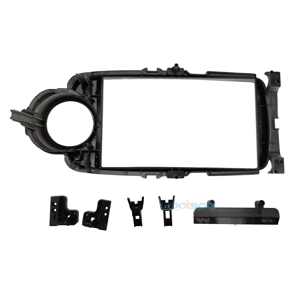 9 Inch Car Fascia For TOYOTA Yaris Stereo Dashboard Panel In-dash Mount Installation Car Dvd Frame Fascias Trim Kit