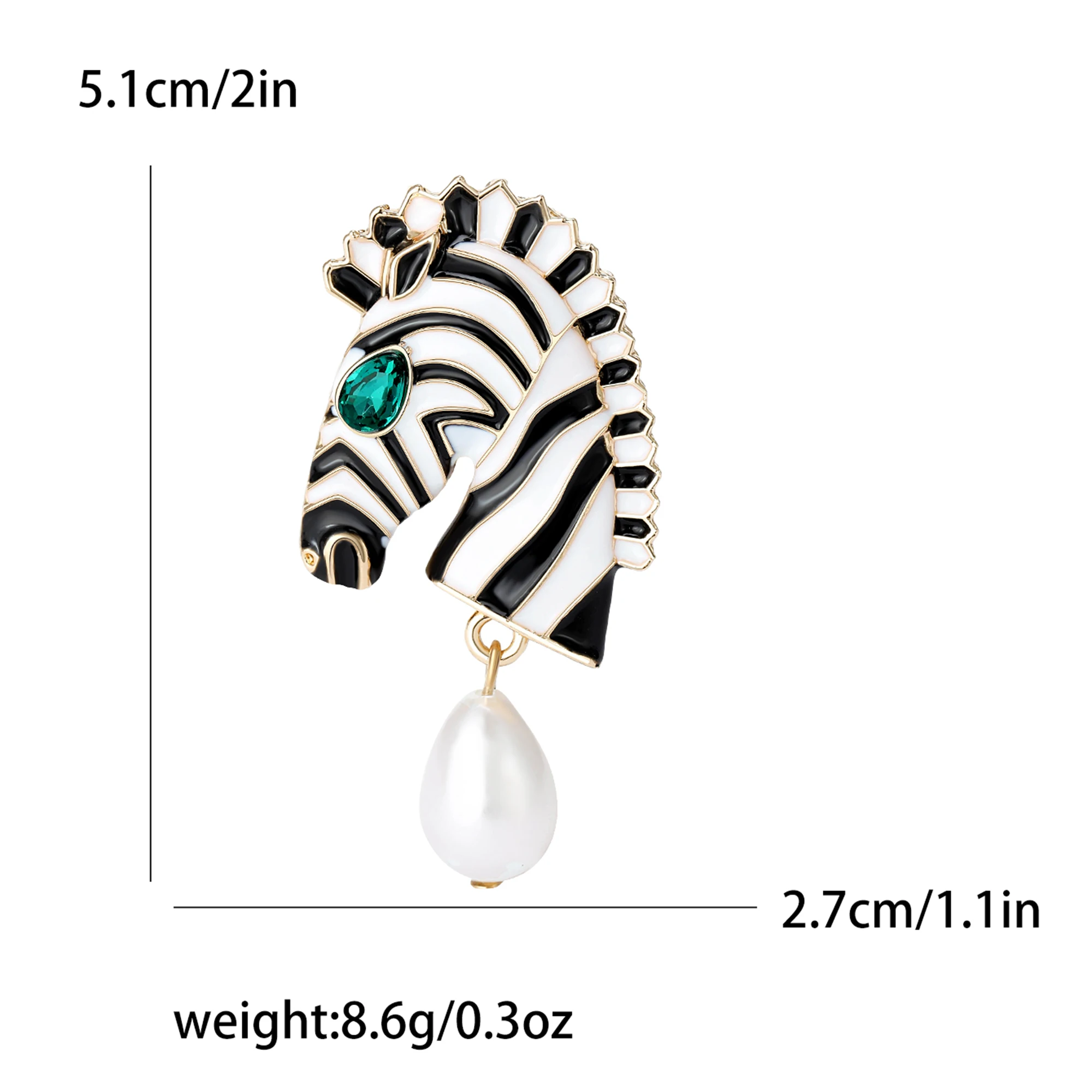 Strass-Einhorn-Broschen für Damen, unisex, Pferdeadeln, Büro, Party, Freund, , Schmuckzubehör: Hellgelb Farbe