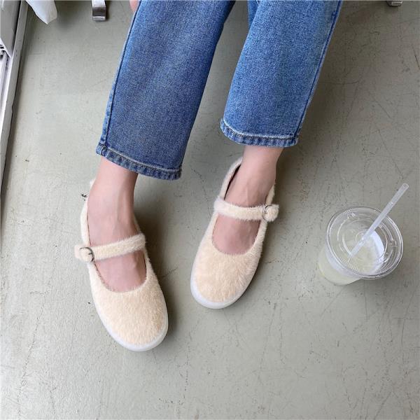 Schoenen Vrouw Vrouwelijke Schoeisel Loafers Bont Ondiepe Mond Klompen Platform Ronde Neus Luxe Vrouwen: 1 / 39