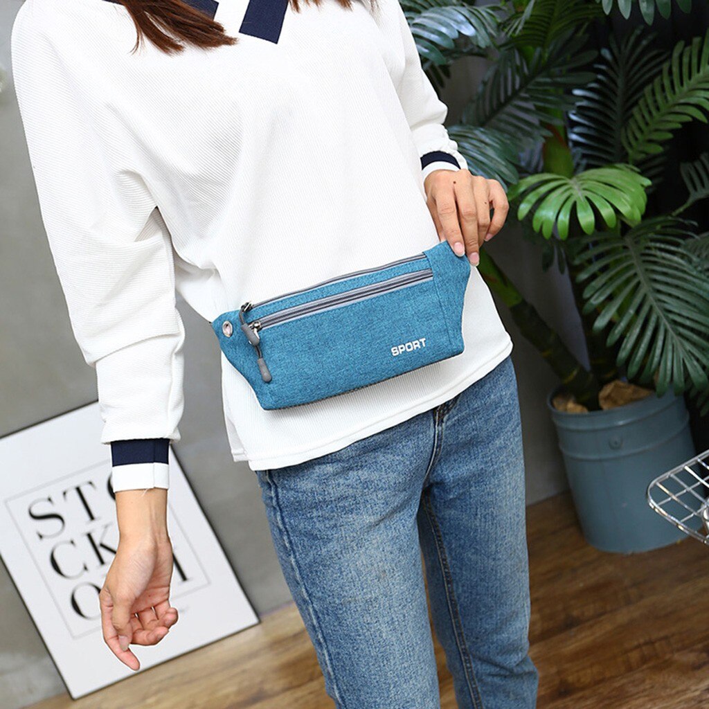 Vrouwen Multifunctionele Zakken Outdoor Sport Leisure Messenger Taille Packs Bag Tassen Voor Vrouwen Crossbody # P30