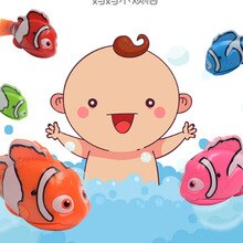 LED licht flash elektro simulation fisch kinder bad spielzeug baby bad spielzeug