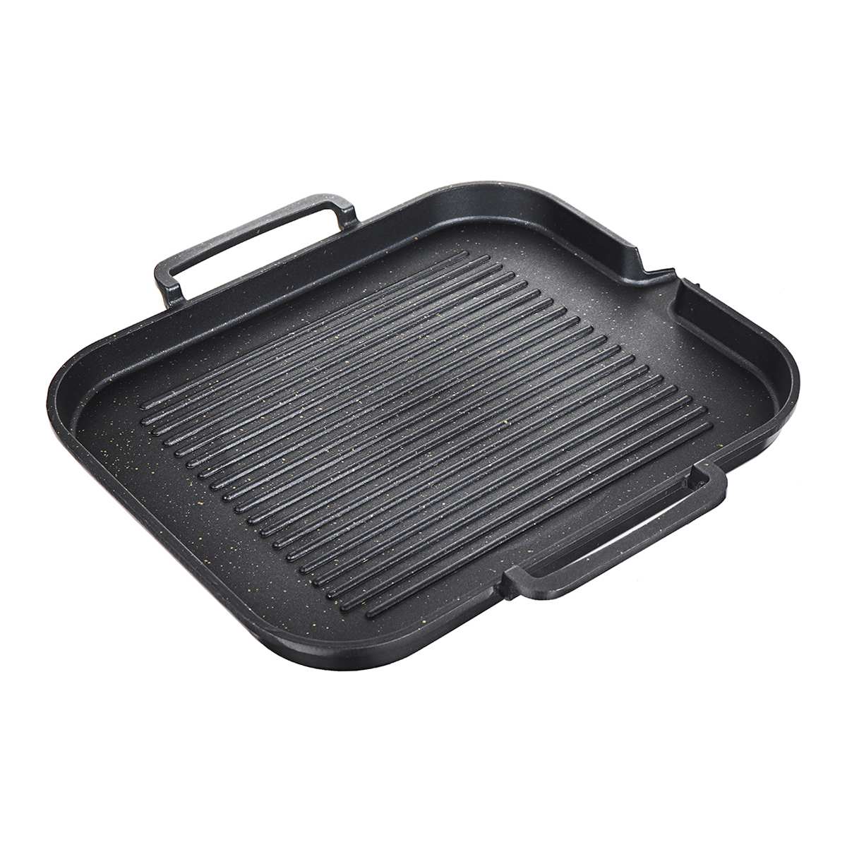 Ijzer Omkeerbare Non-stick Koken Grill Pan Gietijzeren Bakplaat Pan Plaat Grote Inductie Keuken Koken Met Handvatten