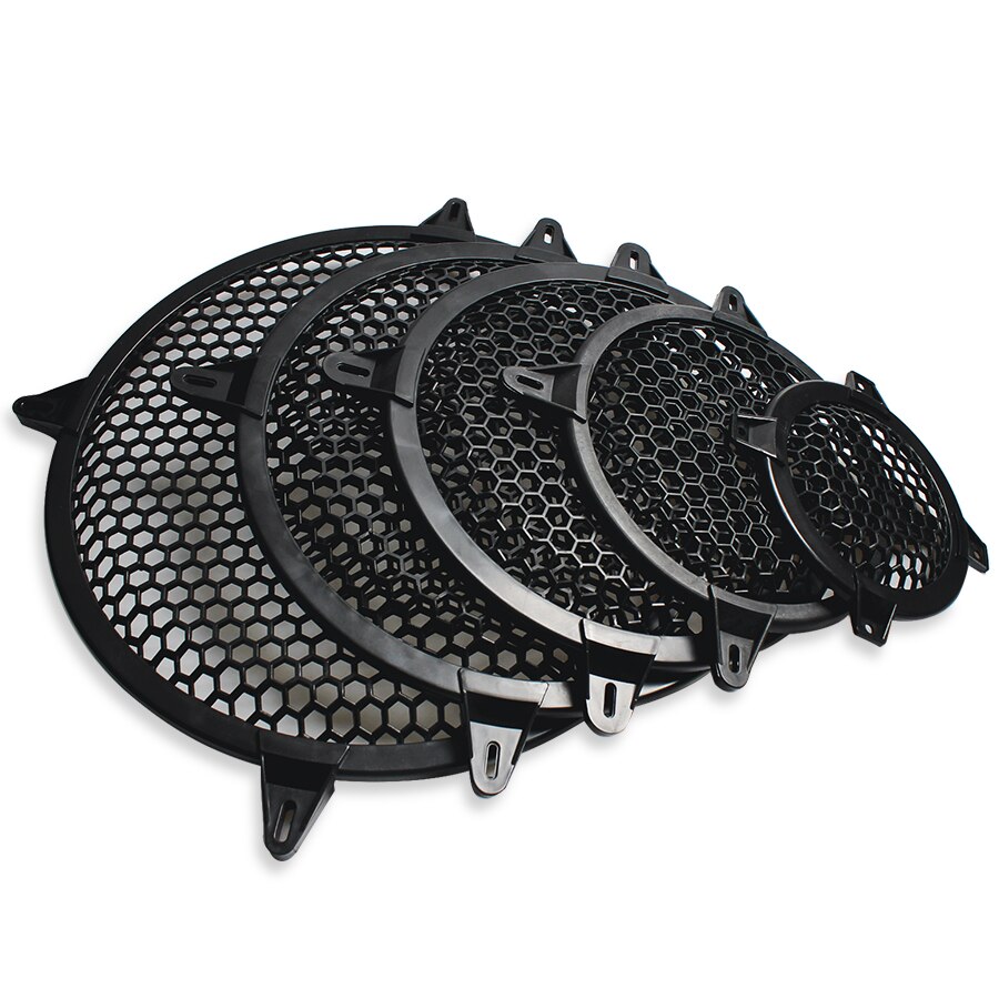 4/6/8/10/12 ZOLL Kunststoff Rahmen Bühne Sound Lautsprecher Mesh Schutz Gehäuse Netto Abdeckung lautsprecher Zubehör