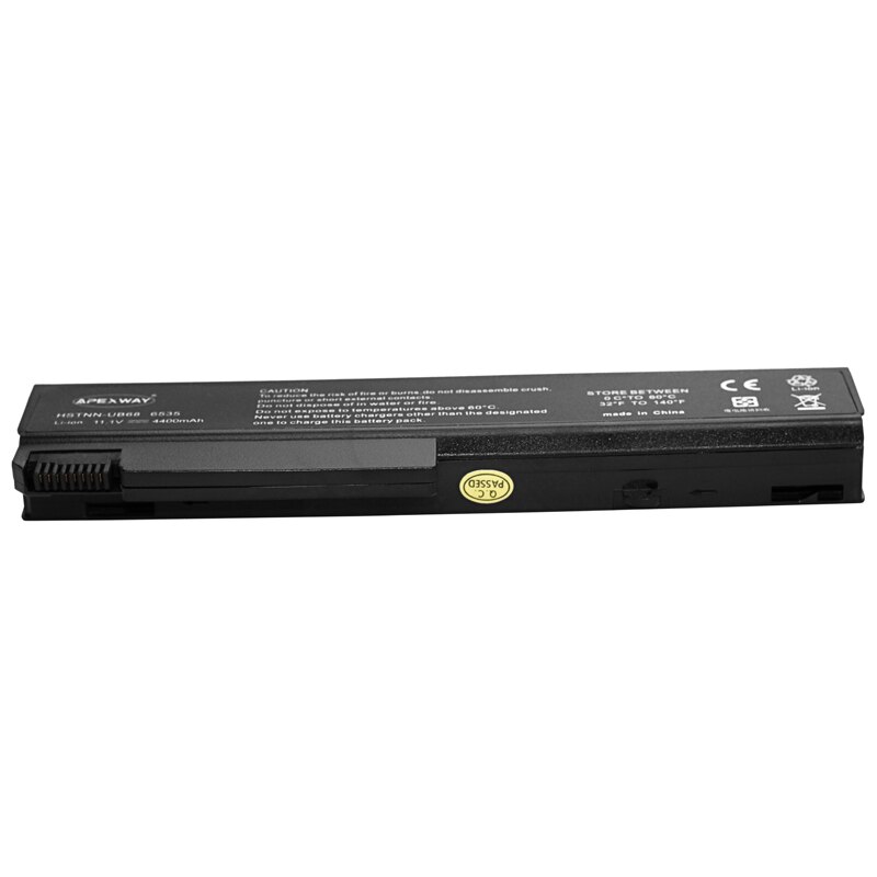 6CELL Laptop Battery for HP EliteBook 8440p 8440w 6930p ProBook 6440b 6445b 6450 6450b 6530 6530B 6535B 6730B 6735B HSTNN-LB0E