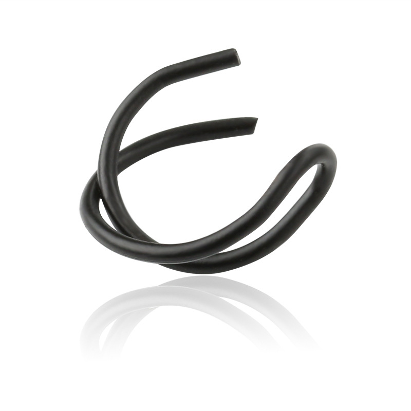 Clip d'oreille Simple à la femmes hommes oreille manchette boucles d'oreilles Cartilage Punk Rock Non-Piercing U modèle boucles d'oreilles bijoux meilleur prix