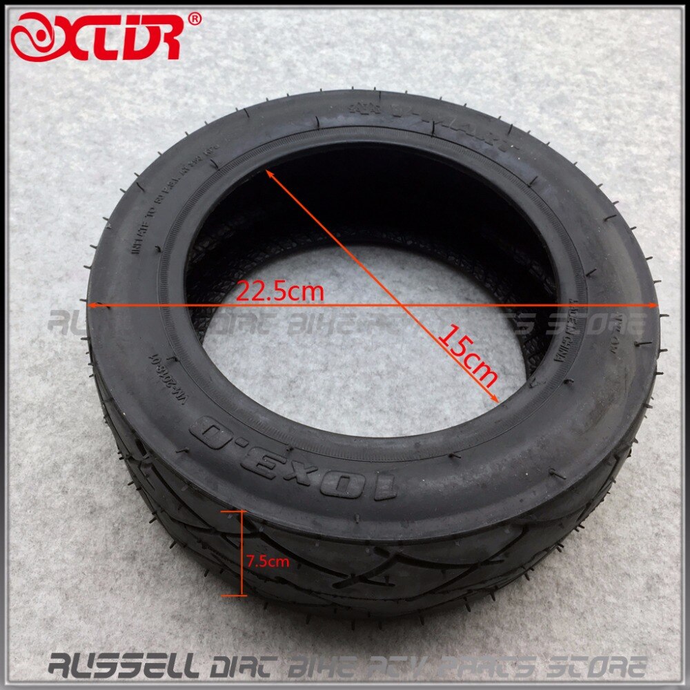 10x3.0 10*3.0 tire Tyre For 10" E-Scooter Motor Scooter Go karts ATV Quad Dualtron Speedway