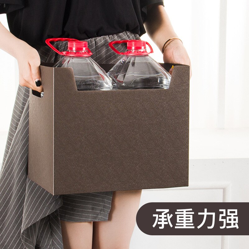 Caja de almacenamiento de papelería, organizador de escritorio para documentos, soporte de archivos de oficina, papelería plegable, bandeja para documentos