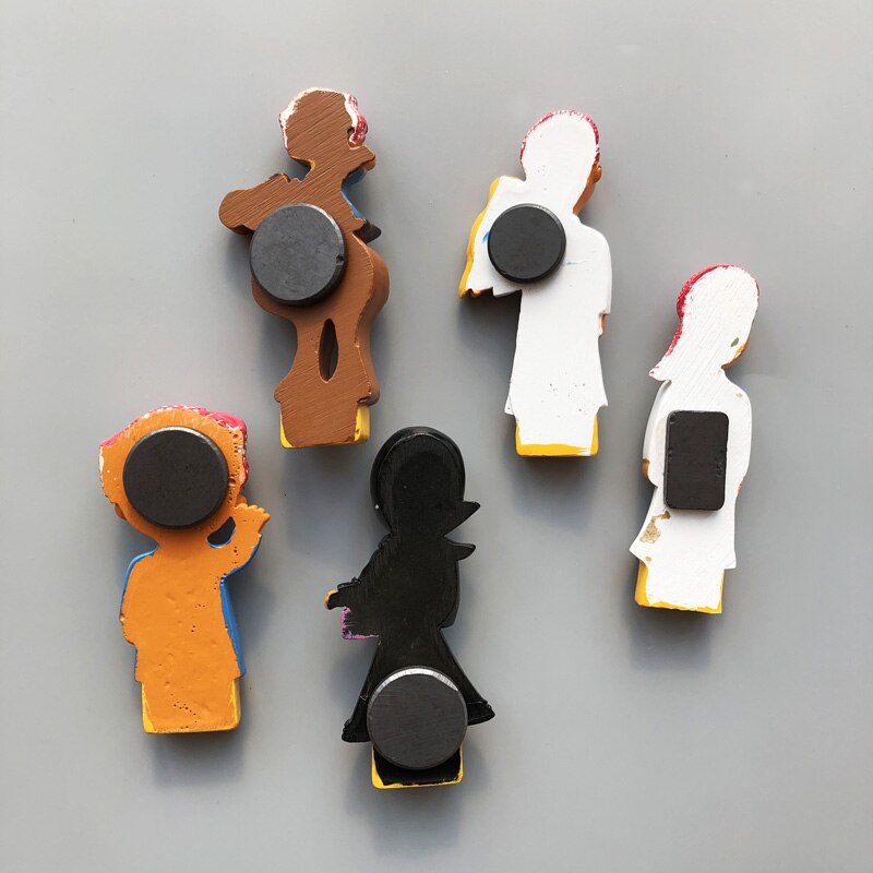 Dubai Regal Refrigerator Magnet 3D Character Fridge Magnet Magnet Resin Magnetic Fridge Magnet Tourist Souvenir
