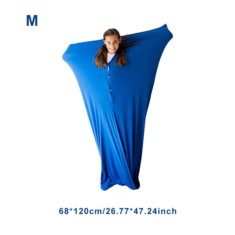 Kinderen Zintuiglijke Sok Full Body Wrap Om Stress Angst Stretchy Veilig Comfortabel Ademend Sack Voor Jongens Meisjes: 68x120cm