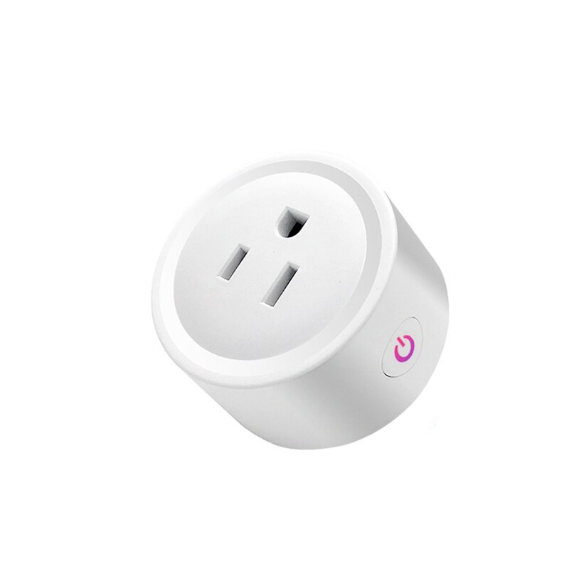 WiFi Smart Socket WiFi Plug EU Wireless Remote Voice Control Power Energy Monitor Outlet Timer for Alexa Google Home Tuya Hub: 10A US PLUG / 5 PCS