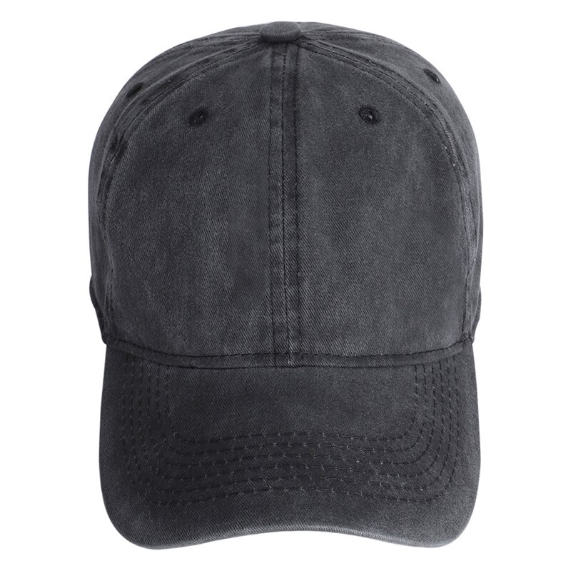 Mannen Baseball Cap Gewassen Katoen Baseball Cap Vrouwen Vintage Snapback Hoed Verstelbare Trucker Outdoor Caps Effen Kleur Hoed Bone