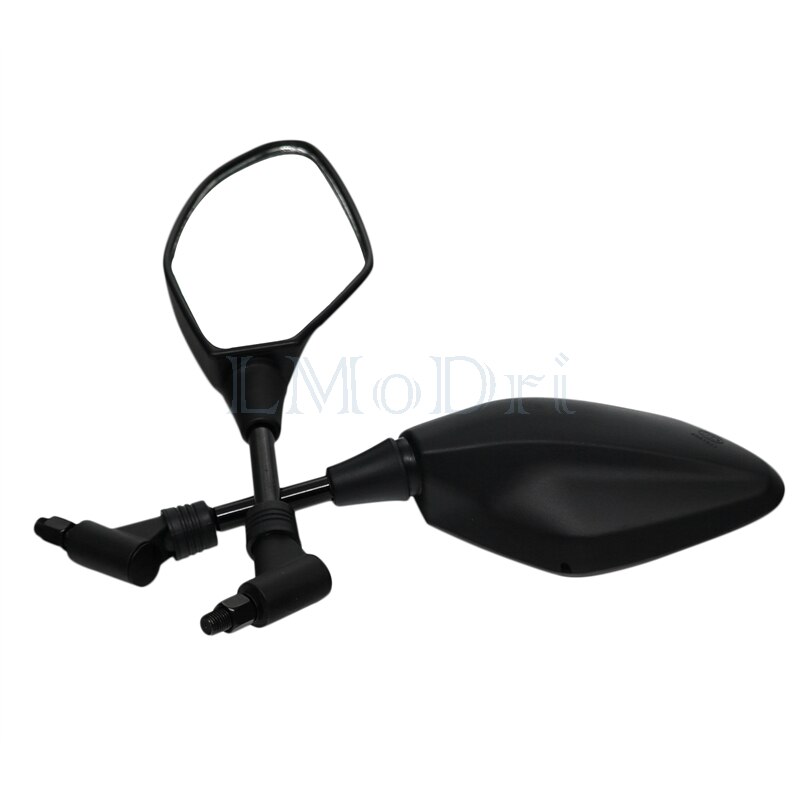 Lmodri motorfiets spiegel scooter motorfiets atv achterkant achteruitkijkspiegels 8mm 10mm modificatie onderdeel