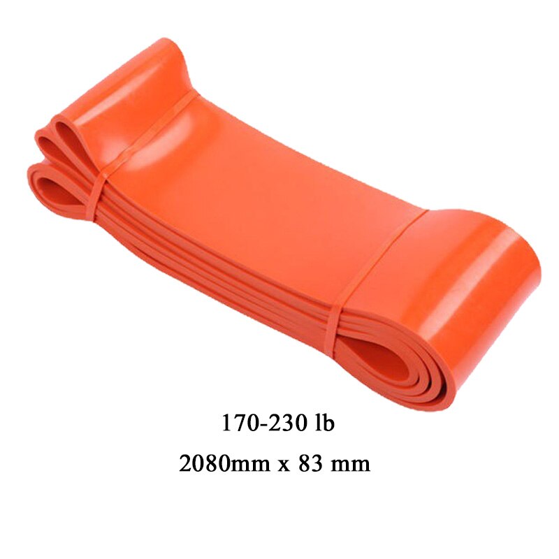 Letax Resistance Band Expander Exercise Stretch Pull-Up Fitness-Training Pilates Home-Workout 208cm Elastic Band Assist Bands: orange