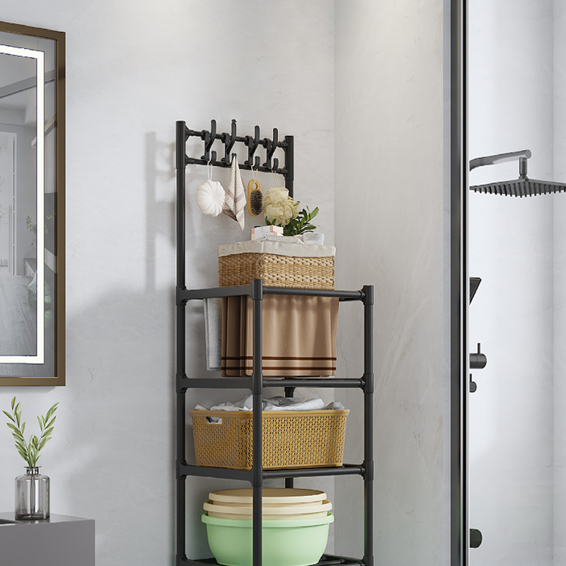 Kitchen Storage Rack Microwave Oven Pot Organizer Rolling Large Capacity Oven Rack Microwave Oven Shelves Standing Storage Shelf