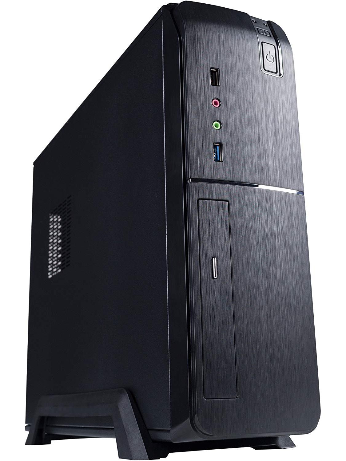 Caja de Ordenador SLM20 Formato Micro ATX | Estructura Acero | Torre de PC oficina | | Carcasa de acero