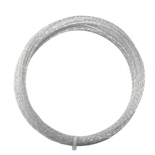 Cuerda de raqueta de tenis de alta elasticidad, 1,30 MM, alambre de titanio de nailon, cordón de cristal, multifilamento, accesorios para raqueta de tenis