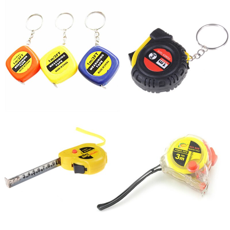 Regla retráctil, cinta métrica, regla de tracción portátil, 1m-5m, Mini tela de costura, herramienta Métrica de medida, herramientas de medición, cinta métrica