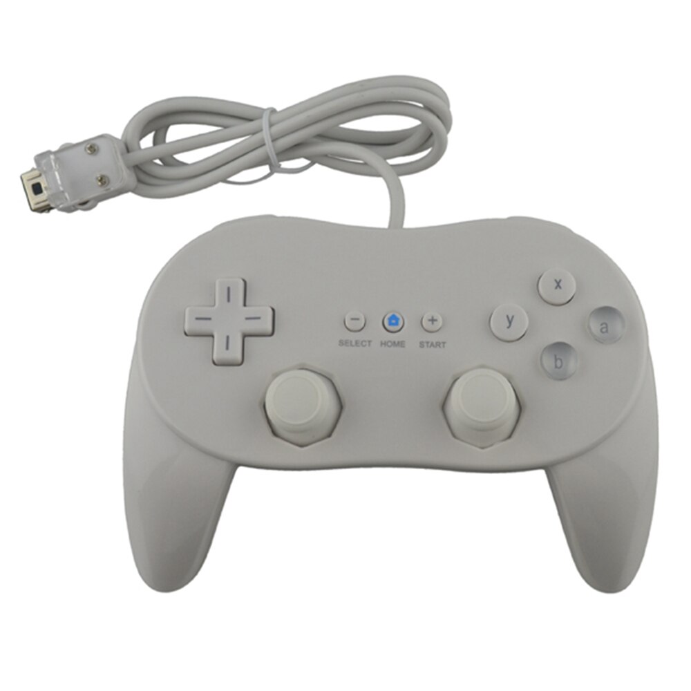 Classic 2 -wire game controller gaming remote pro gamepad for wii