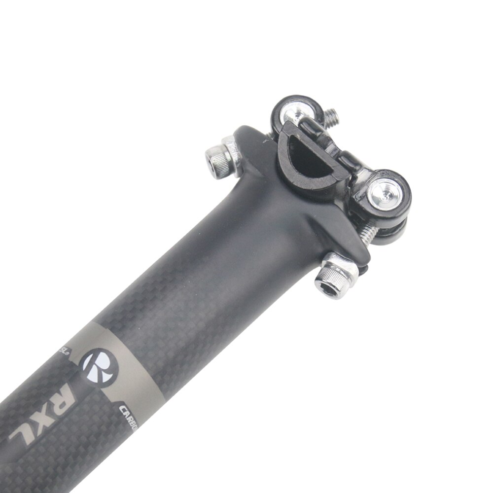 RXL SL Road Bicycle 31.6mm Carbon Seatposts Gray Seatpost Carbon Mtb Zero Degree 3K Matt 350/400 Mountain Bike Seat Post