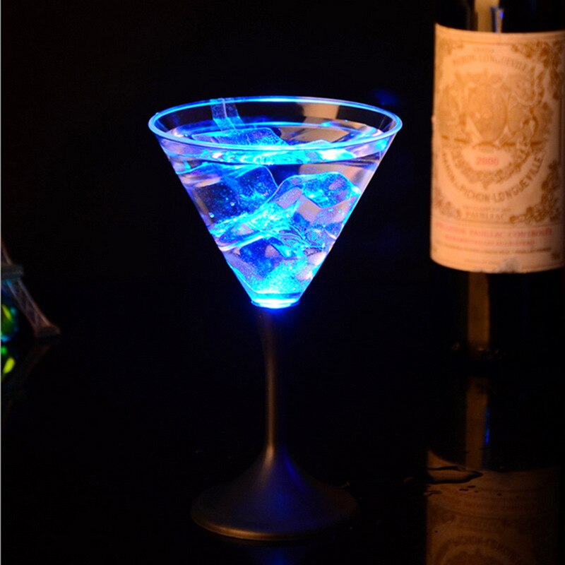 Led Knippert Automatische Cup, licht Sensor Up Wijn Beker Glas Bier Beker Whisky Shot Drinken Glazen Beker Voor Kerstmis, Partij, Bar, club: Cocktail glass