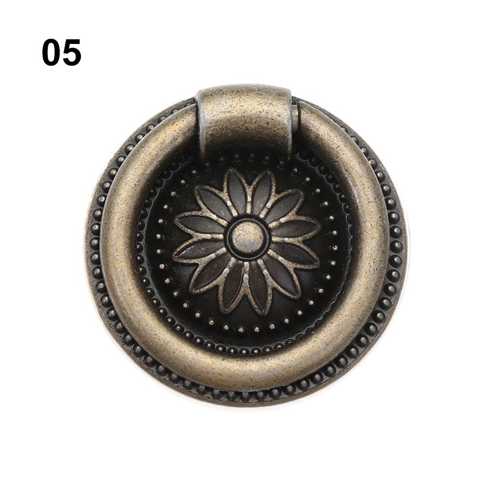 1pc Bronze- Schmuck Kasten Knöpfe Möbel Griff Schrank Schublade Knöpfe Schrank Griff Kommode ziehen Kleiderschrank Zieht Griff: Bronze-