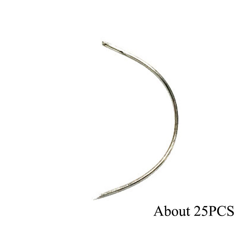 Four Size Manual Curved Needle DIY C-shaped Curved Needle Large Hole Special Needle Multipurpose Handmade Leather Stitch