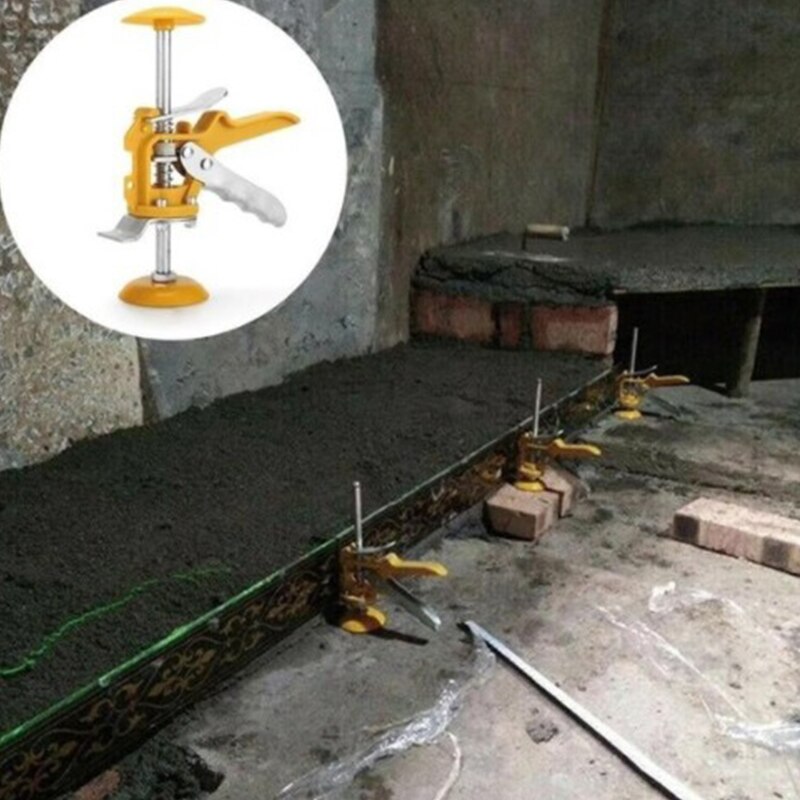 2 st kakelutjämningssystem utjämnare väggplattor beläggningssökare verktygsklipp golvinstallation kakeljusteringsverktyg