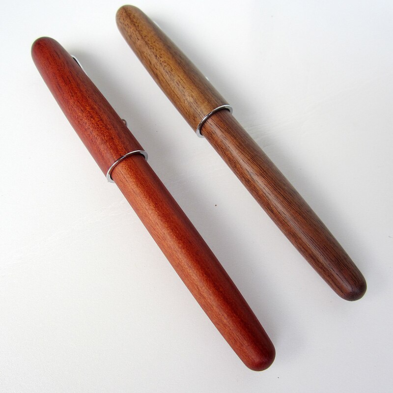 Jinhao 9035 Wooden Fountain Pen 0.7mm Nib Luxury Wood Ink Pens Business Writing Office School Supplie