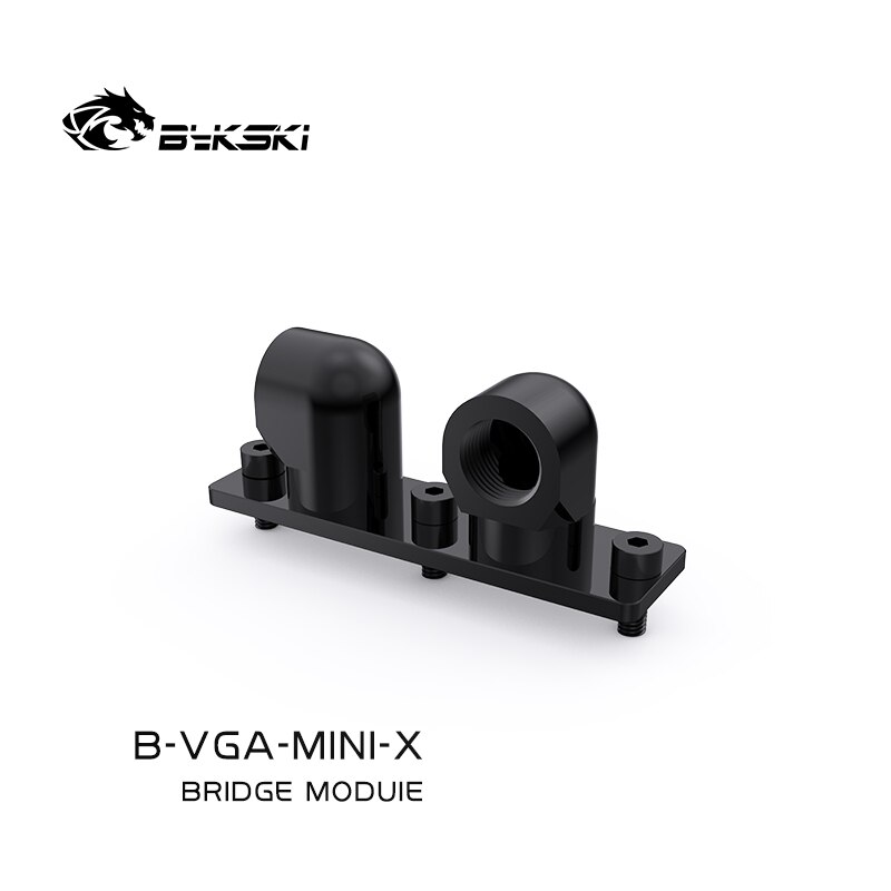 Bykski B-VGA-MINI-X,G1/4 360 Degree Rotary Adapter For GPU WaterBlock,VGA Bridge Connectors Fitting Video Card Install Module