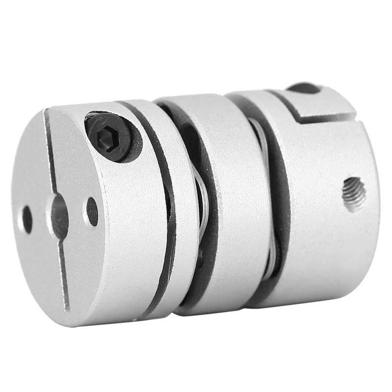 Double Diaphragm Torsion Coupling GL-19 x 27-4 x 4 Coupler Shaft Adapter for Motor Shaft Model Motor Textile Machinery Chemical