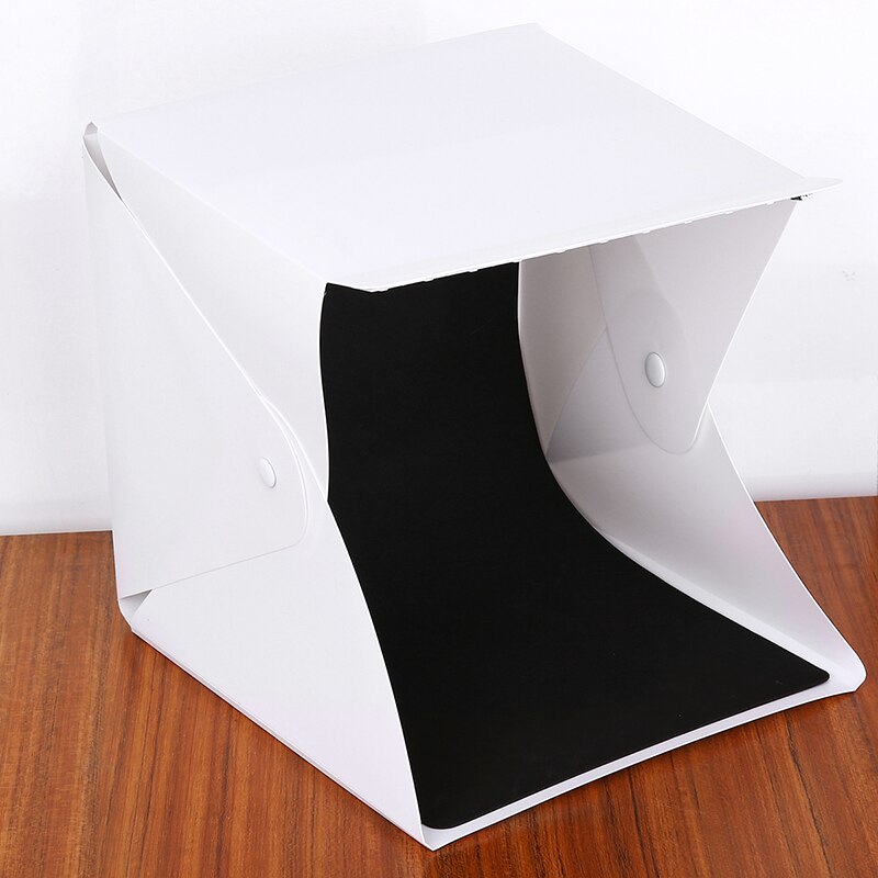 Folding Portable Mini LED Photo Studio Photo Photography soft light box Tent Backdrop Cube Box Photobooth Props Small Sizes