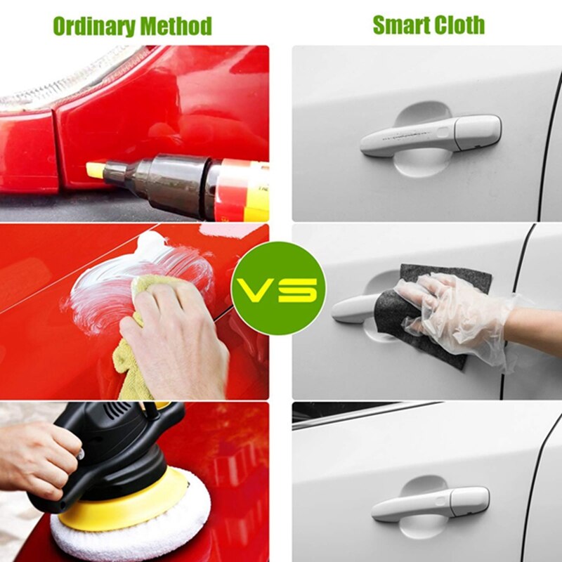Car Scratch Remover, Auto Paint Scratch Remover, Nano-Tech Car Scratch Repair Fix Car Scuffs Polishing Towel For Multicolor Car