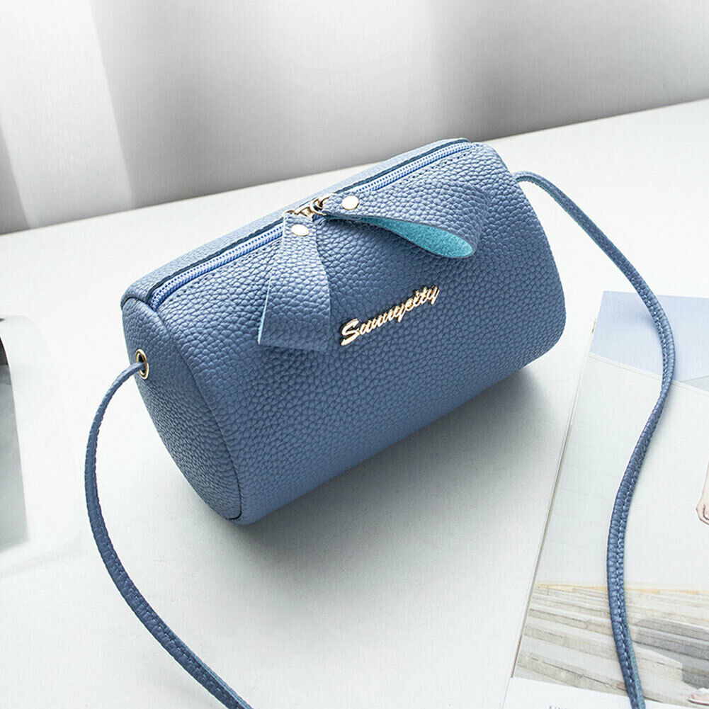 Bags for Women Shoulder Bag Handbag Phone Purse Imperial Crown Pu Leather Women Small Shell Crossbody Bag: Blue