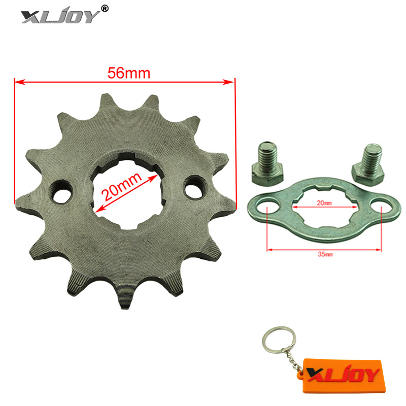 428 13 Zähne 20 mm Kettenrad vorne für 50 cc 70 cc 90 cc 110 cc 125 cc 140 cc 150 cc 160 cc Motor- ATV Quad Grube Schmutz Pfad Fahrrad