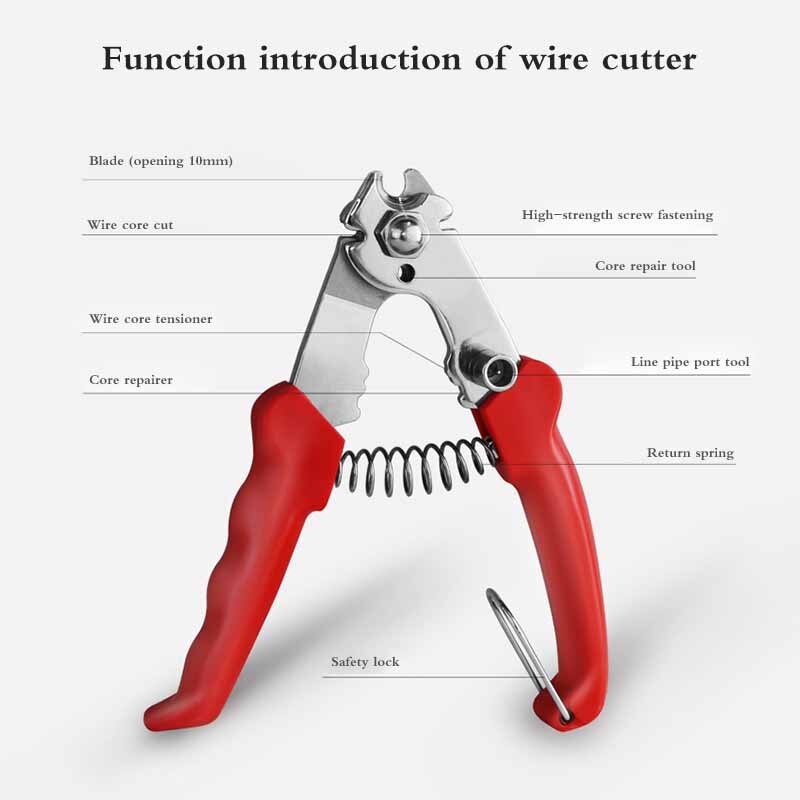 Mountainbike Rem Shift Wire Cable Cutter Inner Outer Fiets Spoke Snijden Tang Cyclus Reparatie Tool