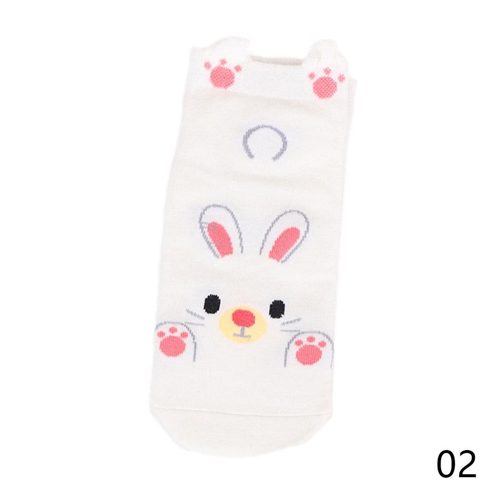 Simpatici calzini in cotone per bambini invernali da 1 paio per neonate Panda bambini ragazzo calzini morbidi caldi vestiti per bambini colore caramella forniture per bambini: White