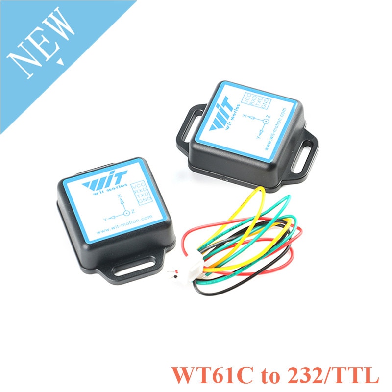 WT61C Tot 232/Ttl MPU6050 Hoek Sensor Zes-Assige Acceleratie Gyroscoop Module 3.3V-5V Ahrs inclinometer Accelerometer