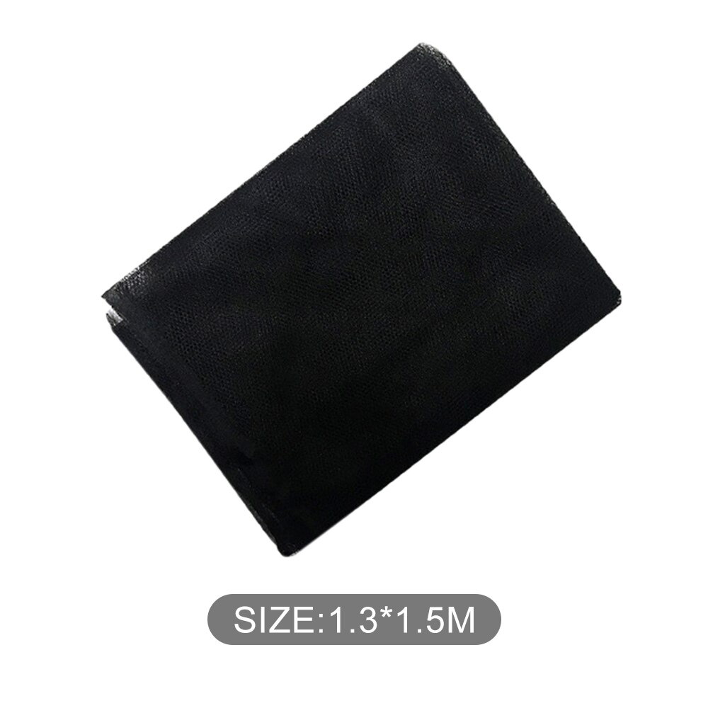 Indoor Insect Fly Screen Curtain Mesh Bug Mosquito Netting Door Window Anti Mosquito Net For Kitchen Window: black 1.3x1.5M