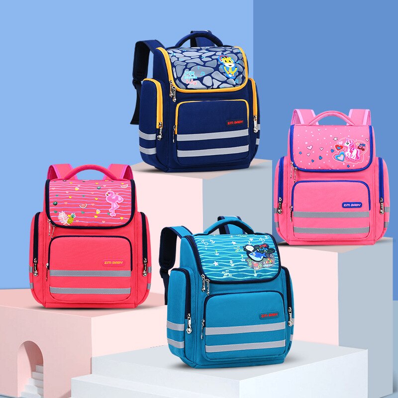 OKKID, mochilas escolares para niños, mochila escolar de primaria para niños, bonita bolsa de libros para niños, para niños, pequeña mochila de guardería,