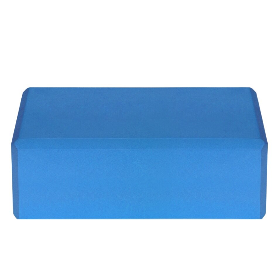 Yoga Block Set Pilates Fitness EVA Yoga Blocks Latex-free Non-slip for Exercise Workout Fitness Training Block Yoga Pilates: Blue 1 pcs