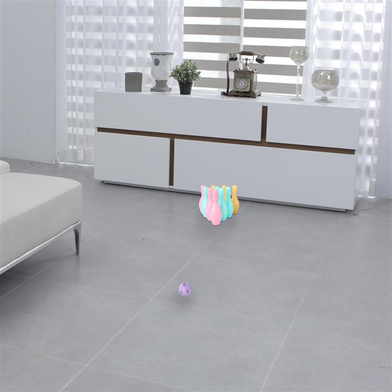 1 Set of Kids Outdoor Bowling Ball Game Supply Kids Bowling Set for Children