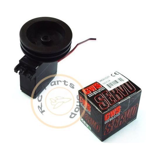 GWS S125 1T 2BB Sail Winch Servo wider rotation range/ rotates a full turn 360