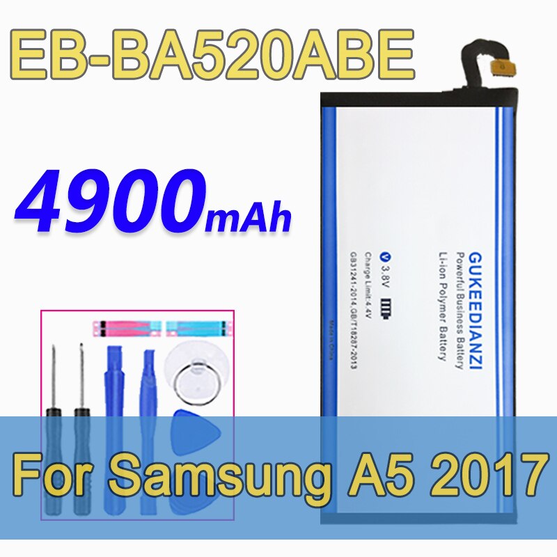 EB-BA510ABE Batterie Für Samsung GALAXY A3 A5 A7 Edition A8 A9 A300 A310 A320 A500 A510 A520 a700 A720E B-BA520ABE: EB-BA520ABE