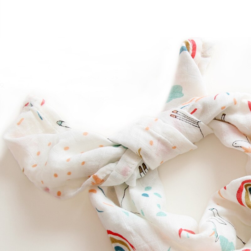 60*60 muslin bomull babyfilt swaddle mjuk tecknad wrap swaddle scarf multifunktion haklappar wrap rapa trasor handduk tillbehör